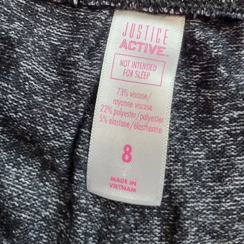 Justice Active shorts 8